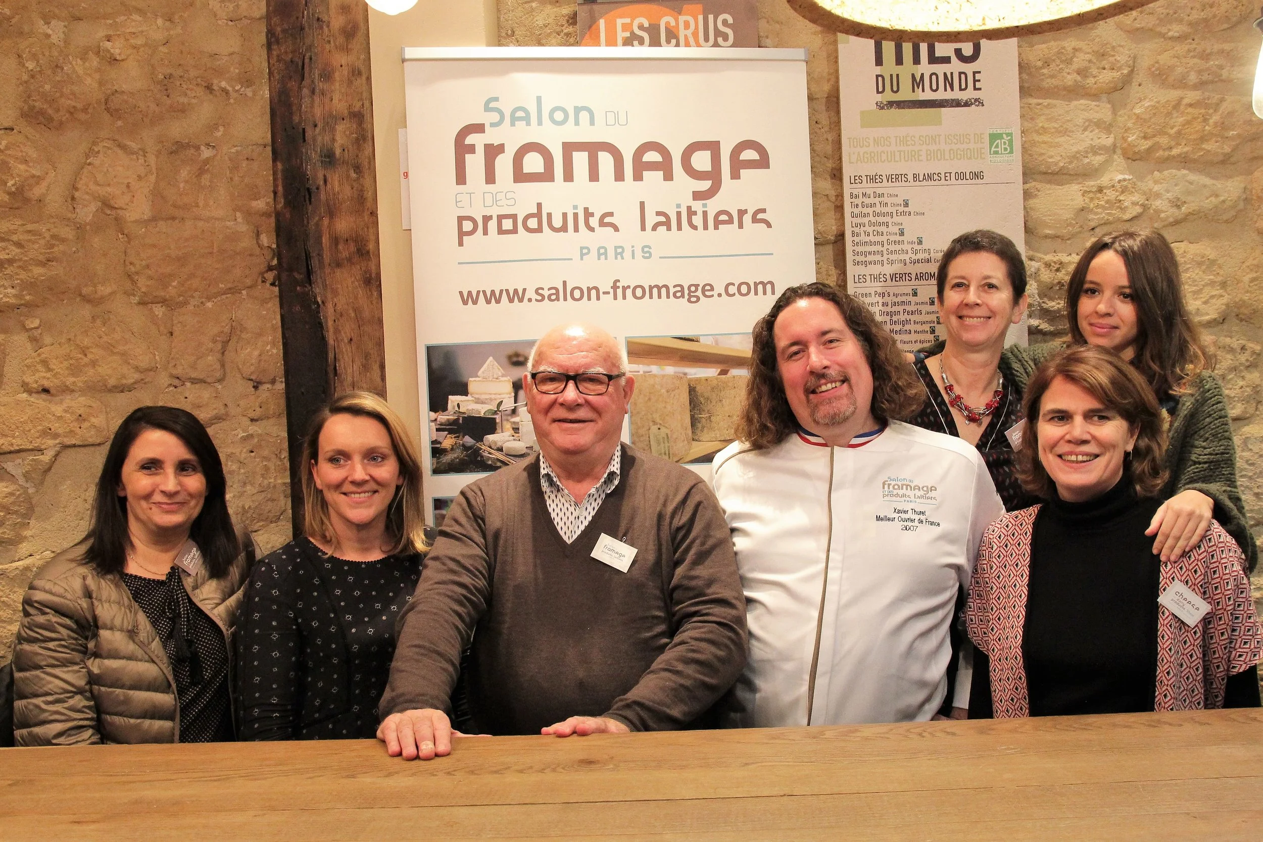 The Salon du Fromage team. 
