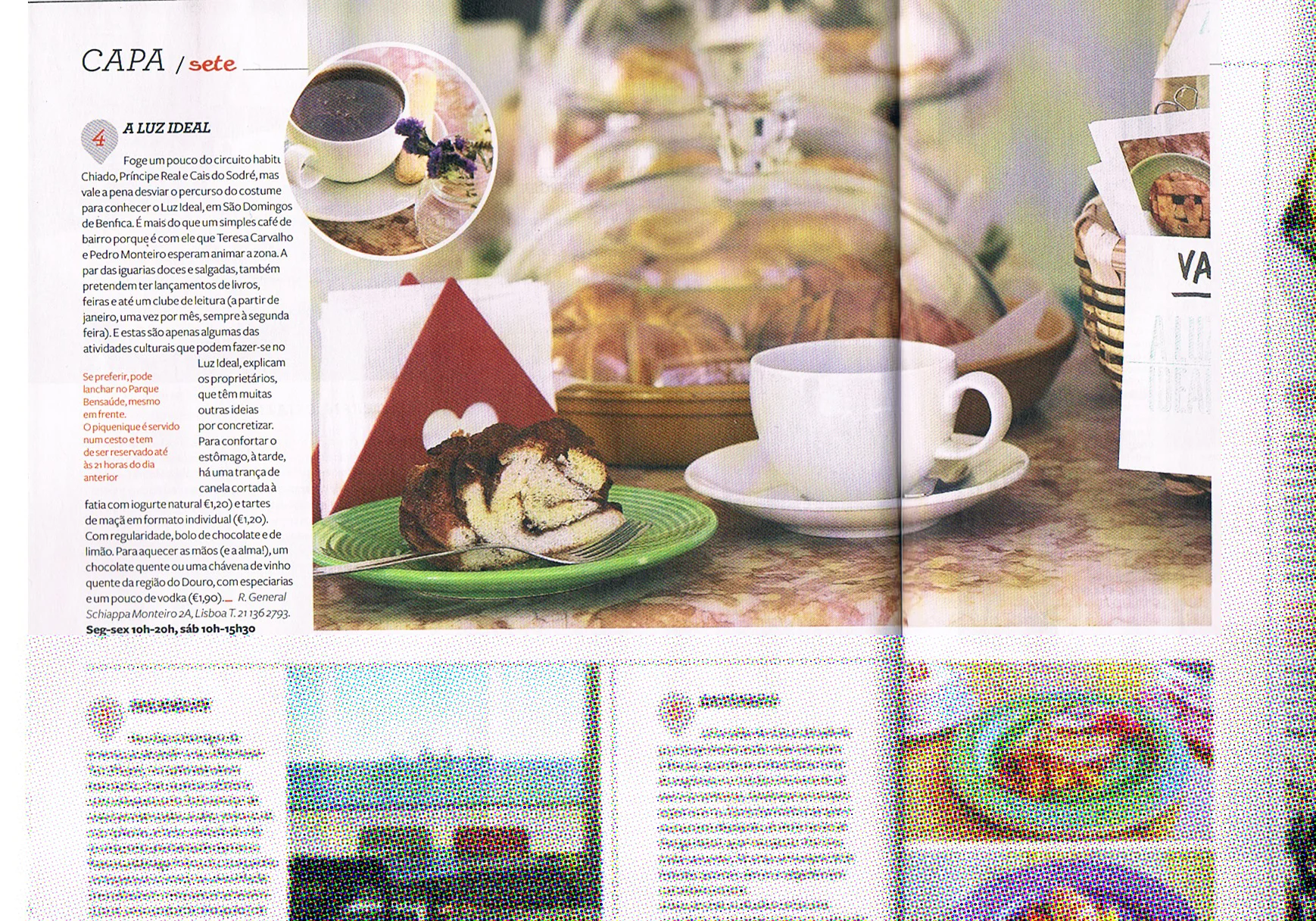 Visão nº1140 (suplemento Sete, tema "Lanches") | 8-14 Janeiro 2015