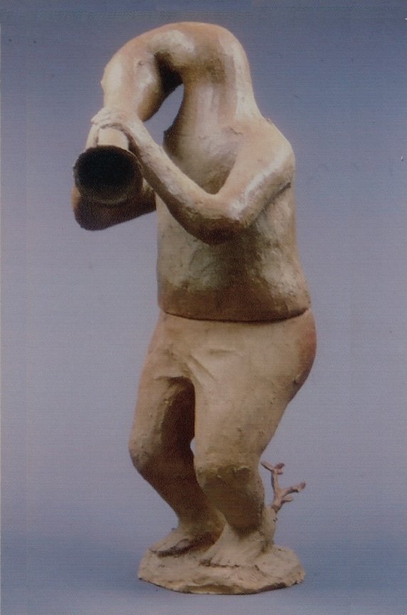   Music Man  (after Bosch) 39” (1 m ) high   