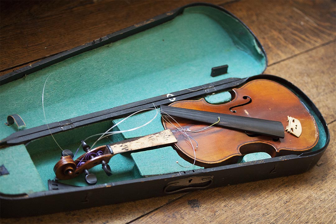 Martine's first violin