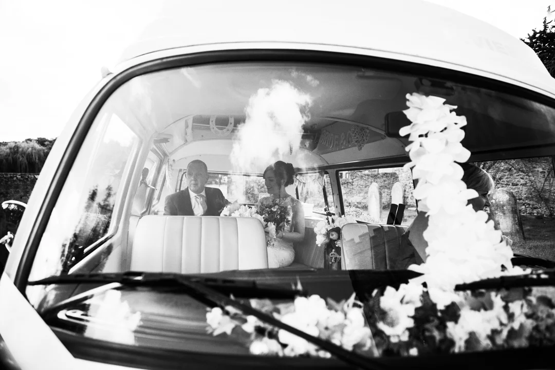 wedding vw camper van