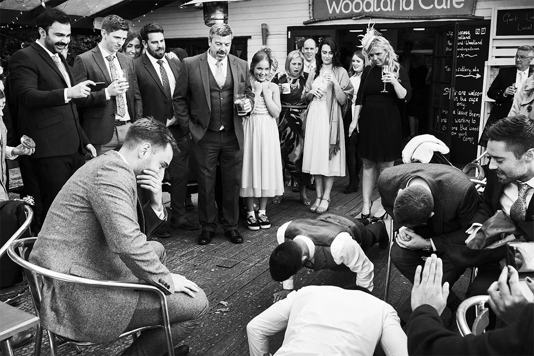 Groomsmen Antics | Yurt Camp | Devon