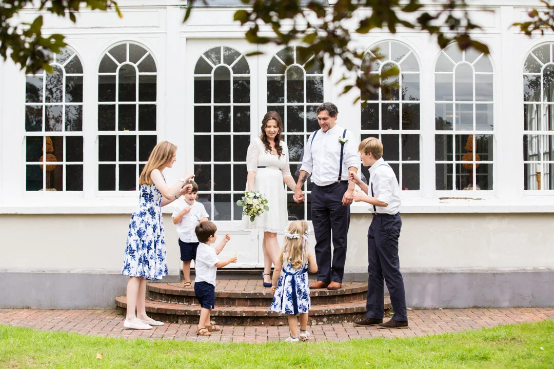 Bridwell park elopement wedding