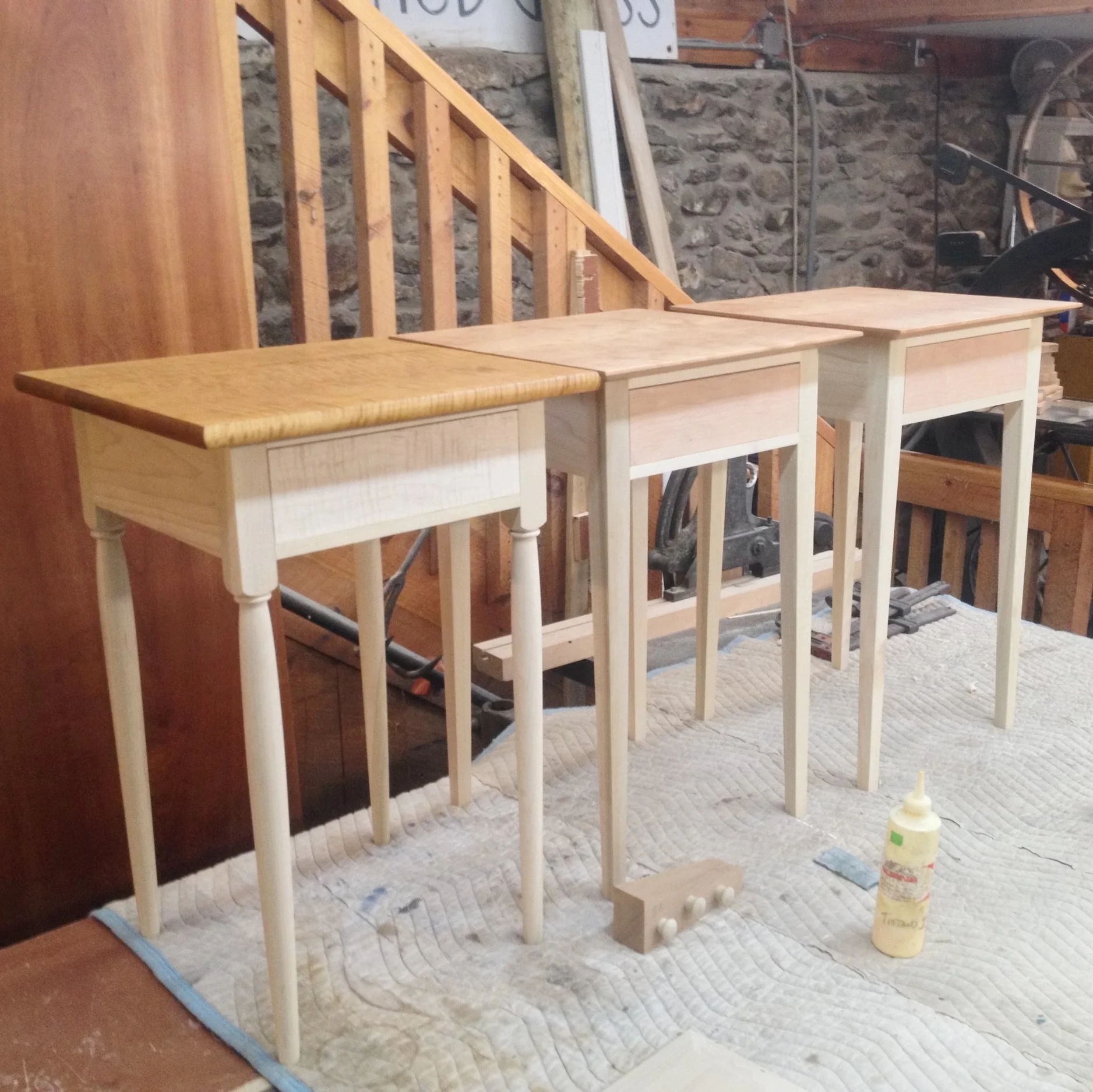 BEFORE APPLYING MILK PAINT