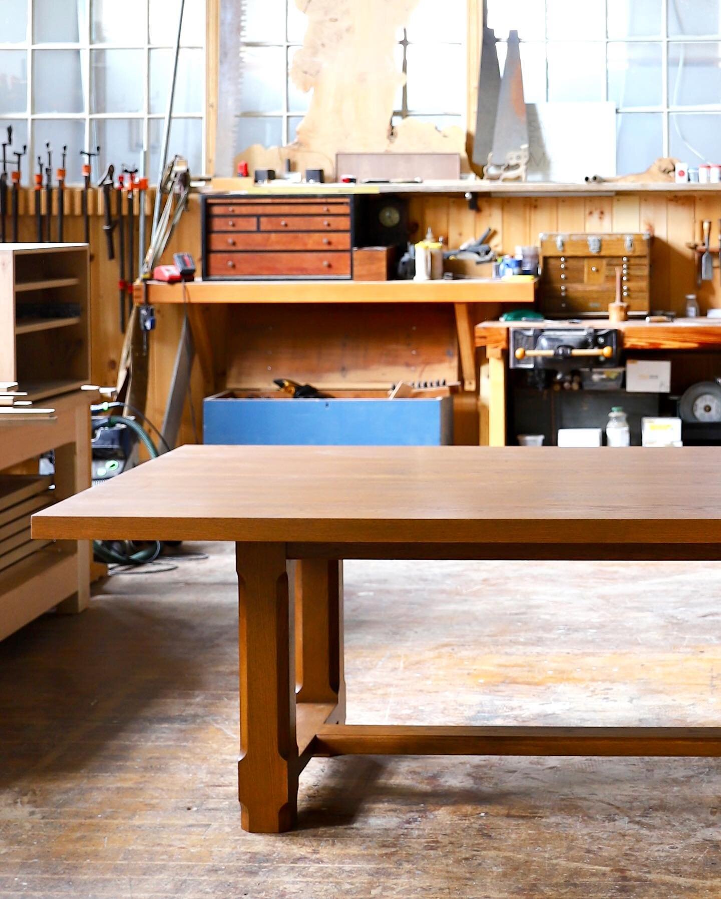 Some shots of the latest table we built for @ninafarmerinteriors 4&rsquo;X10&rsquo;solid W. Oak throughout with a @rubiomonocoatusa preaging stain. Anxiously awaiting for some final pictures of it in it&rsquo;s home. ⠀⠀⠀⠀ ⠀⠀⠀⠀⠀⠀⠀⠀ ⠀⠀⠀⠀⠀⠀⠀⠀ ⠀⠀⠀⠀ ⠀⠀⠀⠀⠀