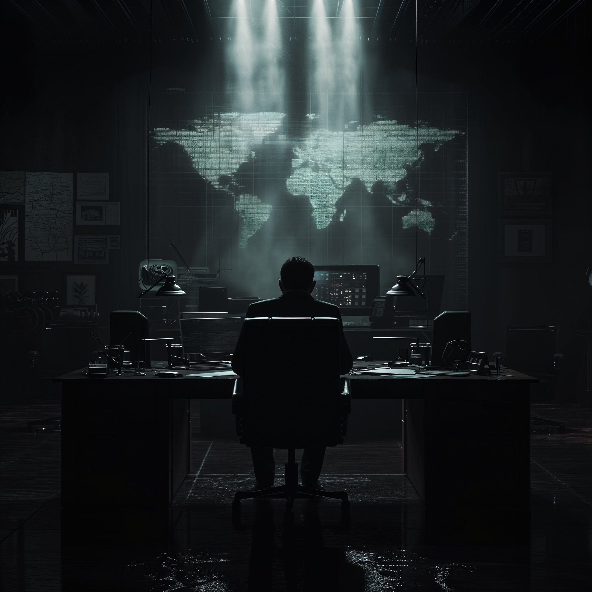 Operasjonsleder planlegger skreddersydd bedriftsarrangement og event i Bergen fra kontrollrommet.