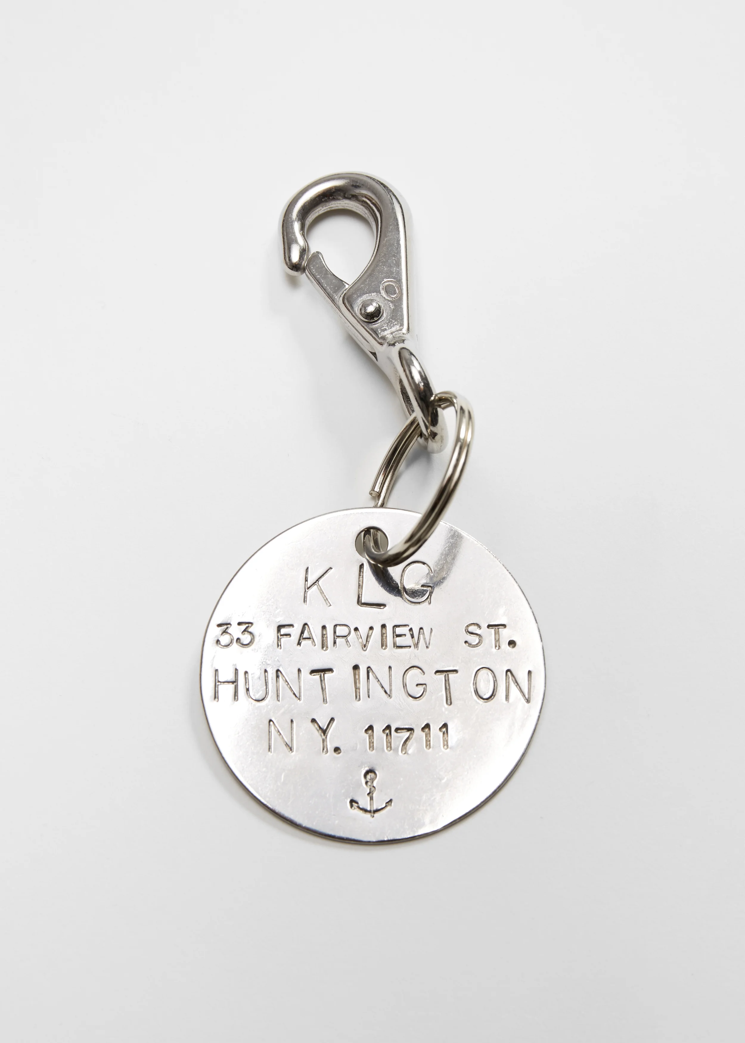 Luggage Tag stainless steel 