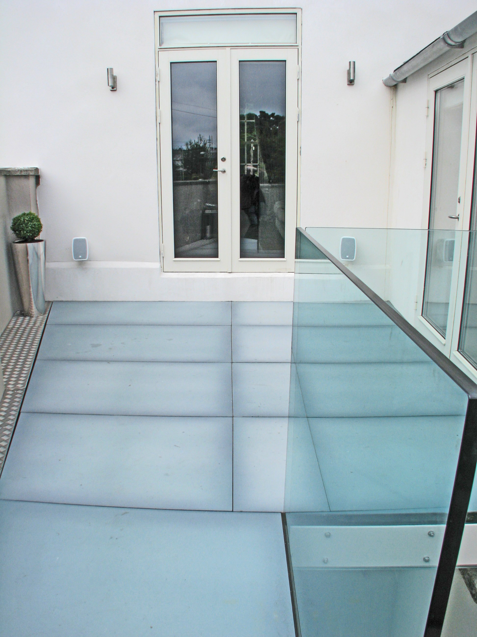 Glazed balcony