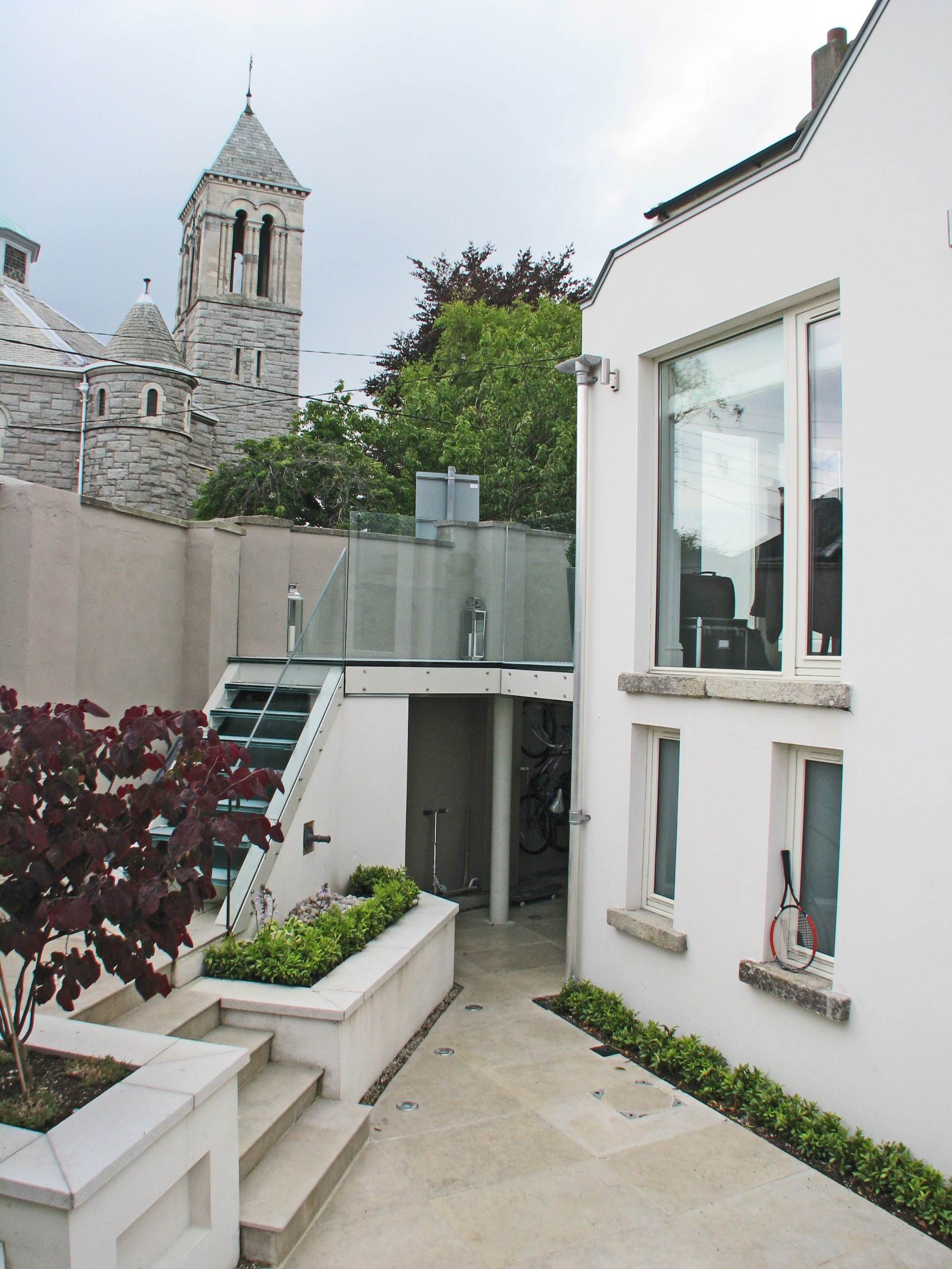 View from the back garden
