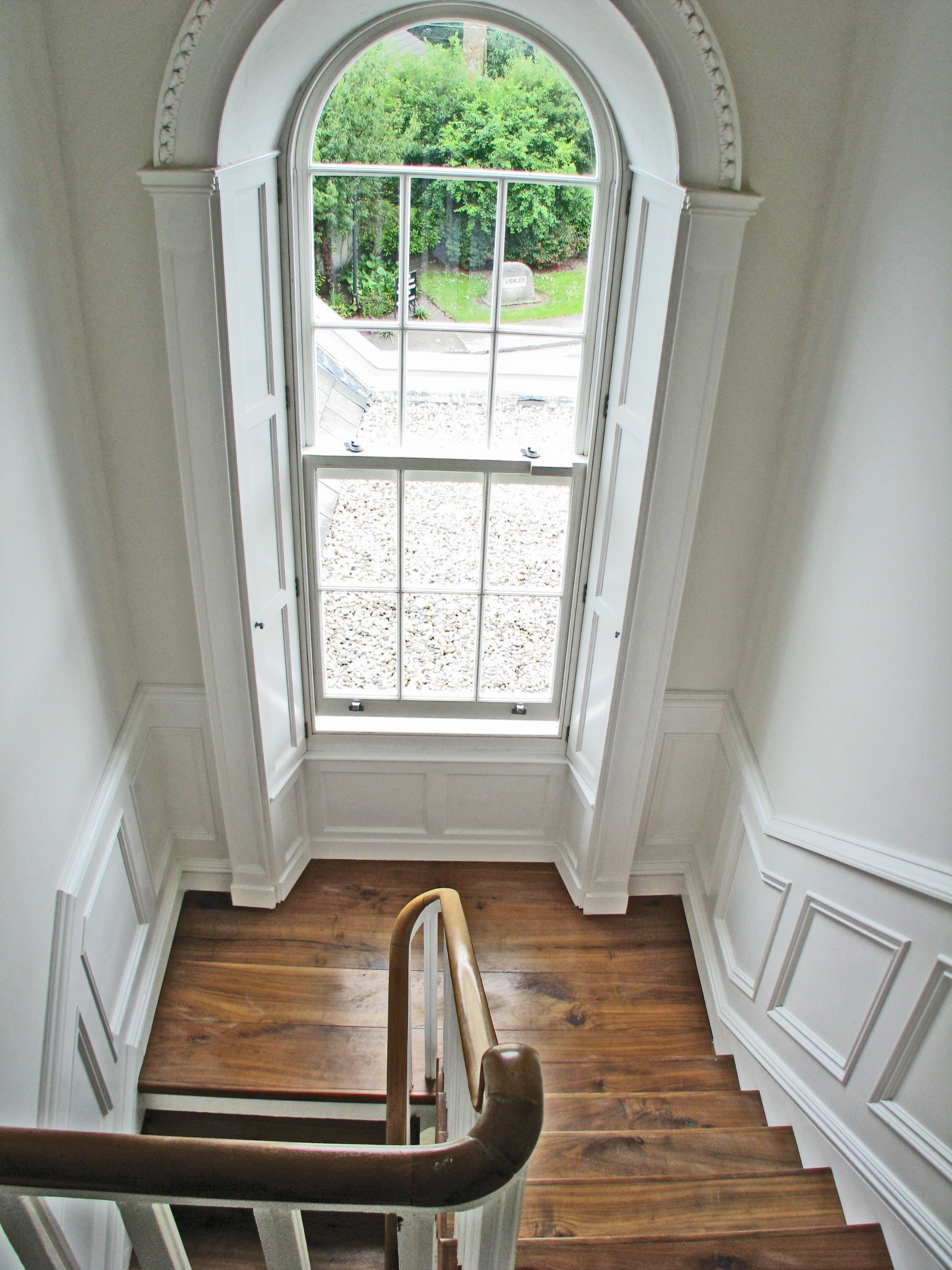 Existing landing window