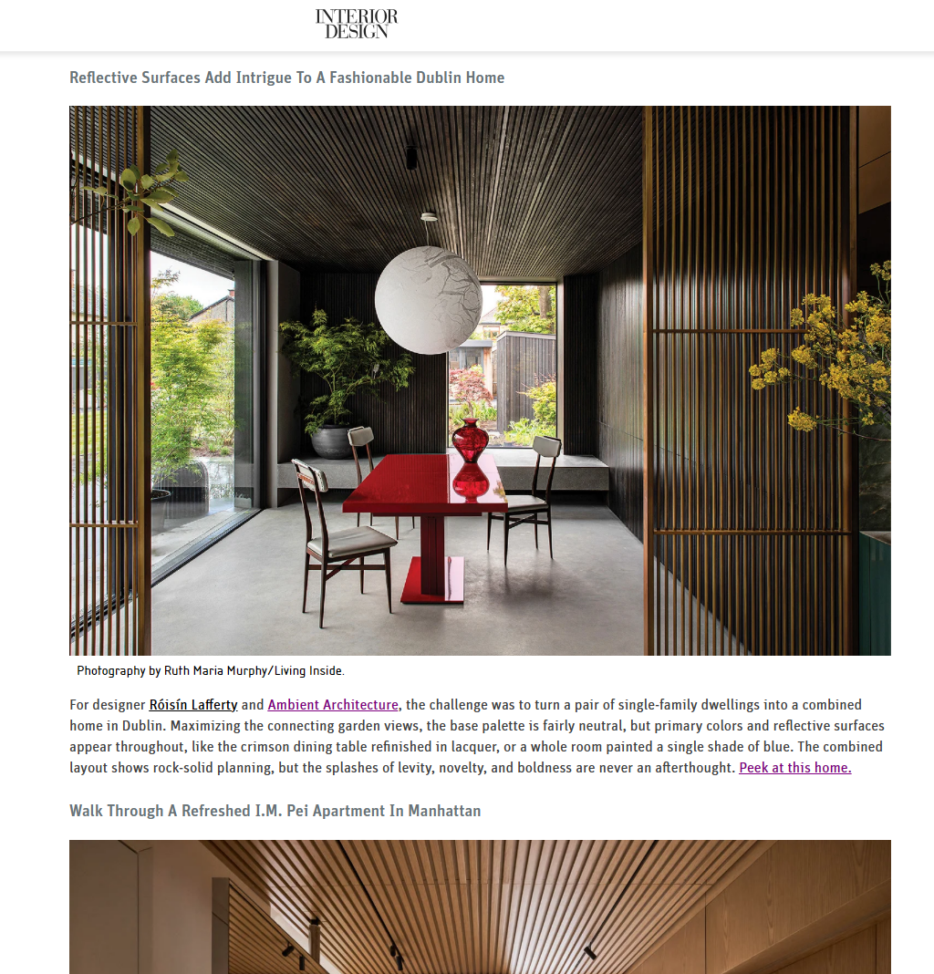 Interior design August 2025