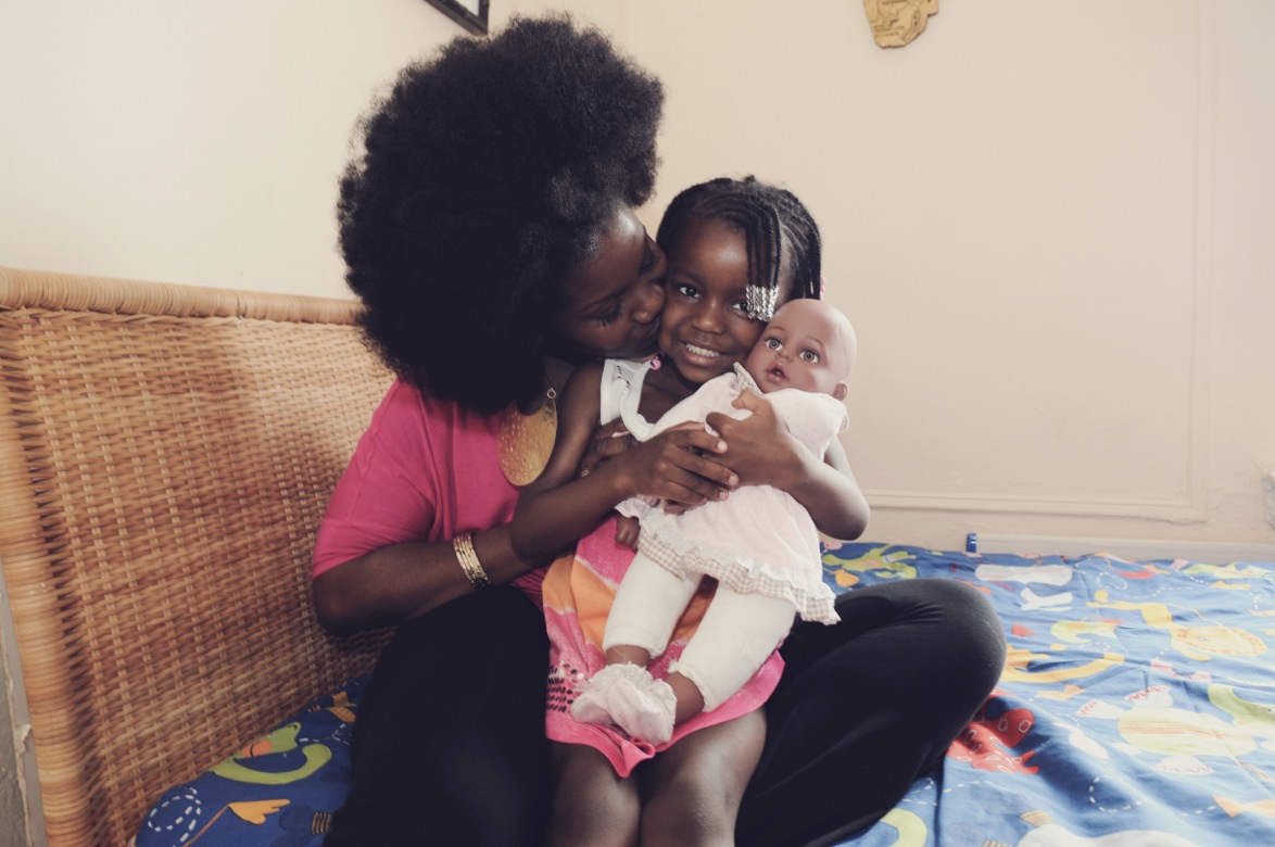 “I have no regrets whatsoever,” Tappin says of having her daughter Imani, 4. “She's a beautiful child. She's healthy. I couldn't ask for a better human being to be given to me.”
