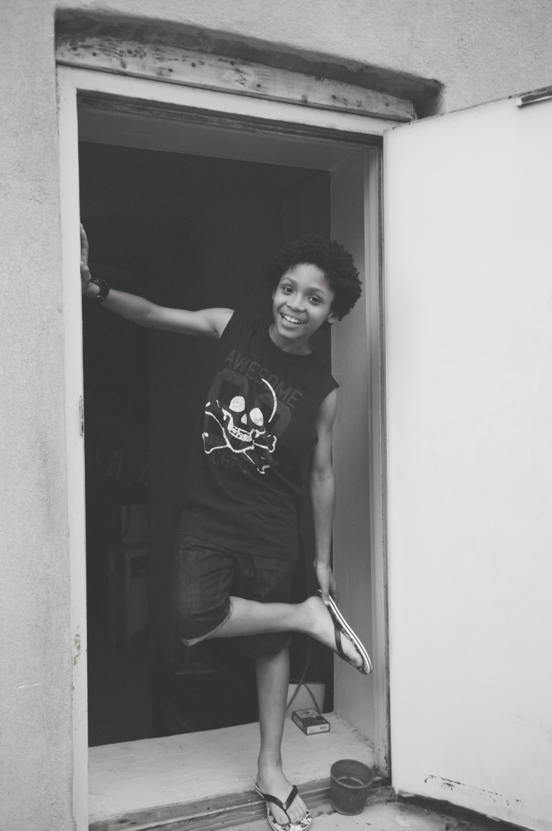 How would you describe his personality? Very outgoing. He’s a people person, so I know he’s an extrovert. He’ll get close to you really quick, especially if you’re a male. He’s goofy, he’s intelligent — he has an argument for everything, so he better be a lawyer. 