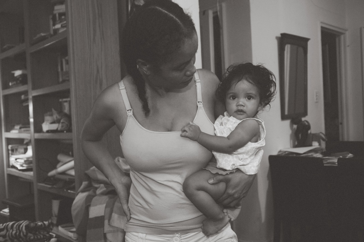 Chin was confronted with emotional pain as well — her decision to have a baby was met with raised eyebrows and bruising, insensitive comments from the black community (“Where’s the good, Christian father? Wait... Aren’t you a lesbian?”) and the LGBT community (“Where’s the other mother? Aren’t you a lesbian?”).