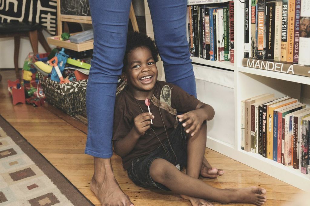 But the place that matters most to Kakembo is the home she’s building for her energetic 3-year-old son, Rafayonda Kalungi. With the traveling demands of her job — she's usually gone for no more than a week — it's a constant exercise in balance, she says.