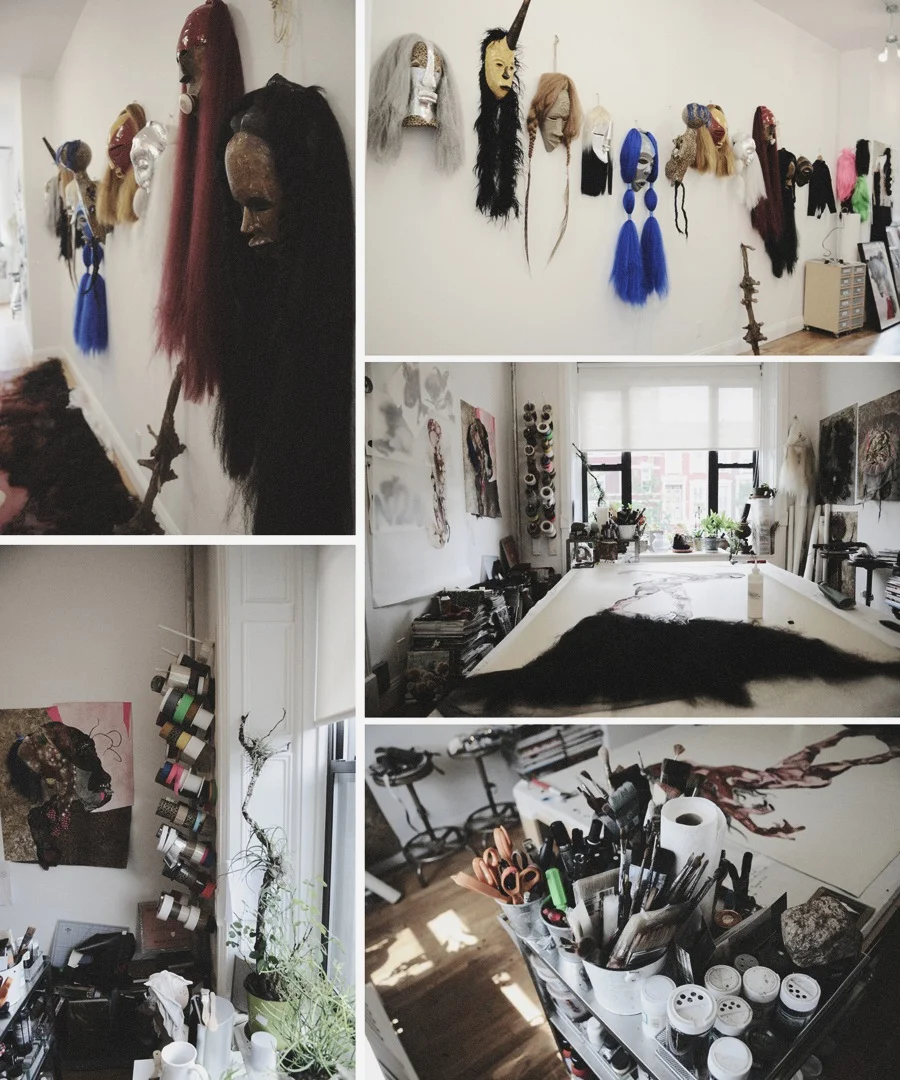 Mutu’s work has earned her many accolades, including the Deutsche Bank’s “Artist of the Year” award; right now she’s at the tail end of her fourth solo show titled Nitarudi Ninarudi (Kiswahili for "I plan to return I am returning") at Susanne Vielmetter Los Angeles Projects.