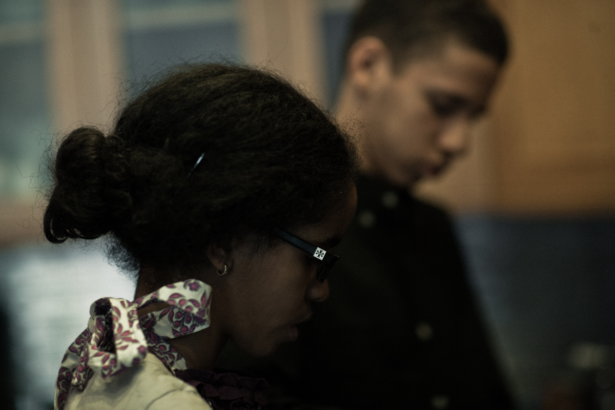 It was a misperception borne from watching a generation of journalists before her, women subscribing to the pre-"having-it-all" mandate: you can have the children or the career, just not both. "I was completely mistaken," Moriba admits now, looking over at her daughter, whose thick halo of black hair frames a very wise, yet playful, face.