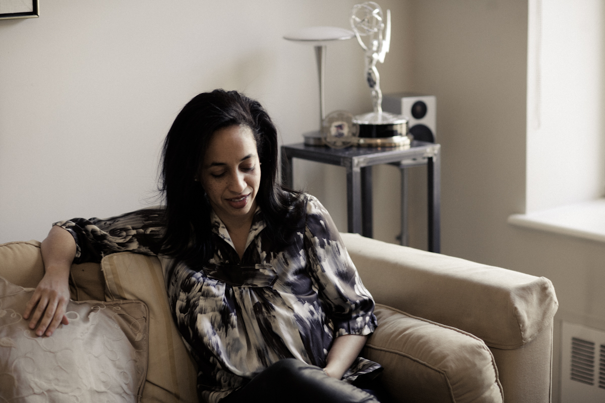 What would you say is your parenting philosophy, and how do you feel like it differs or is the same as what you experienced growing up? My mother is my role model. ( Emotional ) She is definitely my measure of whether or not I’m a good parent. I grew up in a single parent household. There were four of us, and I watched my mother sacrifice time and time and time again, and do whatever it took to make sure that we were always out of harm’s way, that we had what we needed, and that we got excellent educations. I remember my mother marching into schools when she thought there was an injustice. I remember her IBM Selectric. She would type letters and fire them off to whomever she thought needed to hear her voice.