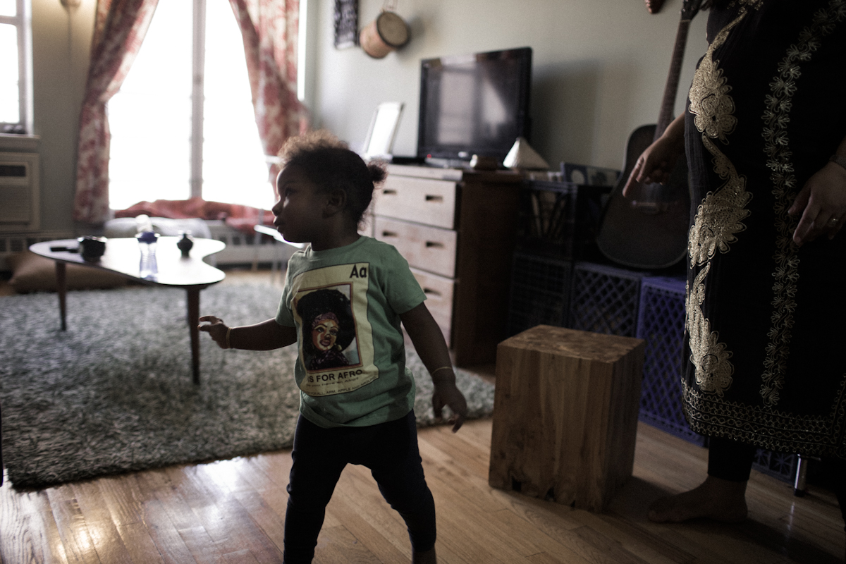 Salimata reaches up as her mother pulls the record from its sleeve, making pleading “give-me-give-me” motions with her tiny hands. But as soon as the record needle hits wax, and the opening trumpet of Wonder’s “Uptight (Everything’s Alright)” fills the apartment, Salimata is moving. She is tapping her feet, she is wiggling from side to side and twirling in front of her mother and an unseen dance partner — her baby sister, due in March. Much like Salimata, Khaldun-Diarra was born loving music and performing. “I wanted to be on Broadway when I was young,” she recalls. “My aunt (the late famed actress Clarice Taylor) played Addaperle the Good Witch in ‘The Wiz’ on Broadway, and I remember going to see her when I was an itty-bitty. I tap danced, did musical theater, and always loved music.”