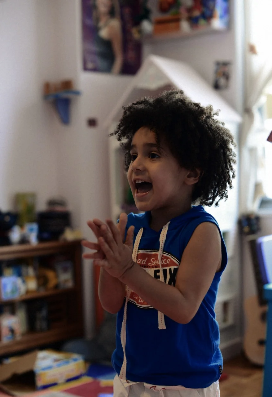 Another thing Whitfield has learned from her kids? The art of being self-congratulatory. Now at an age where he recognizes doing small tasks well (or is just in a good mood), Gabriel often claps for himself and gives himself props. His mother takes that as a sign to pat herself on the back every now and then, and continue to work toward her goal of getting back in front of the camera. In fact, Whitfield recently landed a part playing a news anchor in the pilot of a new CBS drama, “The Ordained,” starring Sam Neill, Hope Davis, and Audra McDonald. 