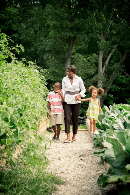 And so the Matthews moved to Ada, Michigan to a farm that’s perfect for their three children, and their newest addition—an unofficial granddaughter, 3-year-old Olivia, a family friend’s daughter who considers the Matthews her second family. It’s a new way of living that Matthews wouldn’t trade for the world. “It keeps life very grounded when you have to go get your eggs from the chicken coop to cook each morning,” she says with a laugh. “Life is simple and enjoyable here. I am able to attend my children’s school activities and I am all over their homework—they wish I weren’t. I am very glad I left the hustle and bustle because the move has been wonderful for all of us. That is why our home is called Triple S Ranch, for the serenity, simplicity, and solace it provides.”