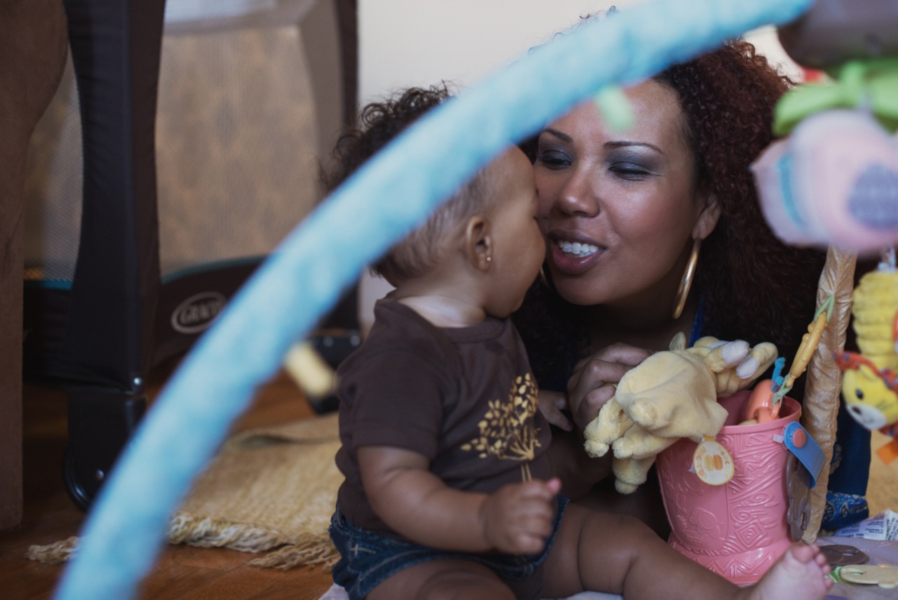 The adoration is present everywhere you look in Lemieux’s cozy Brooklyn apartment — the home is a veritable shrine to her 6-month-old daughter, with photos of Naima at various stages of her infancy tucked and framed on every available wall, table, and shelf. The only thing occupying nearly as much visual space in their apartment are snapshots from and back issues of Ebony (Lemieux works as Ebony.com's digital news and lifestyle editor). Using her biting wit and gimlet eye to discuss matters of race, class, and sexuality, Lemieux has become a trusted black feminist voice over her lifelong career of telling it like it is. “I don’t think of myself as an influencer or a thought leader, but just somebody with opinions who can turn a phrase,” she says. “I think that as a writer I articulate some things that some folks connect with. So long as that’s the case, I feel very lucky to have that opportunity to do it professionally.”