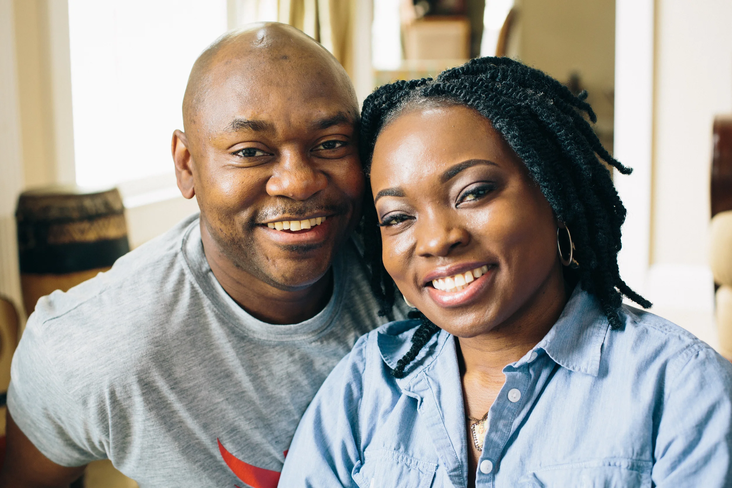 Although she held a passion for her career and cooking kept her busy, her romantic life left something to be desired. The idea of marriage and children was attractive, but her options were limited. It wasn’t until 2001 that she reconnected with the man who would become her husband. “I have known Georges since I was 9 years old. We grew up in the same city in Cameroon and he was friends with my brother," Achindu says. “During the ‘80s and ‘90s we’d see each other at parties, but never dated. We reconnected years later at my cousin’s wedding in Seattle. I just looked at him and my heart just melted. I can still picture the room and the setting today. We hung out that day and the next day. I love him to death and he is the best thing in the world to me.” Achindu married Georges, a registered nurse, in 2003 and started thinking about adding to their family (sons Georges, Jr. and Malcolm are from Georges’ previous relationship). “It felt like it took me forever to get pregnant," she says now. “For me, it was a long journey and everyone else was there already. It took me a full year to conceive. I found out I was pregnant in April and I kept it a secret from everyone, including my husband, until our anniversary in May. We were blown away.”