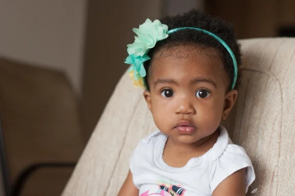 Author's daughter, Zoe Danielle , at 7 months.