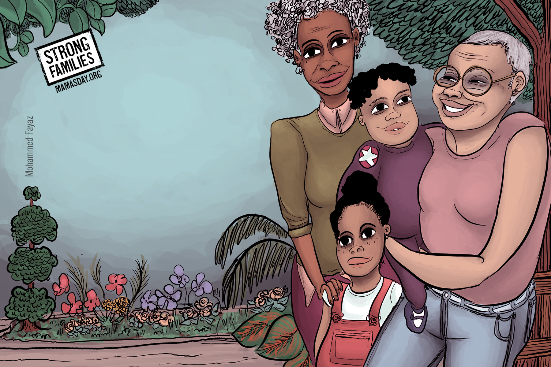 mamas day 2015 vector