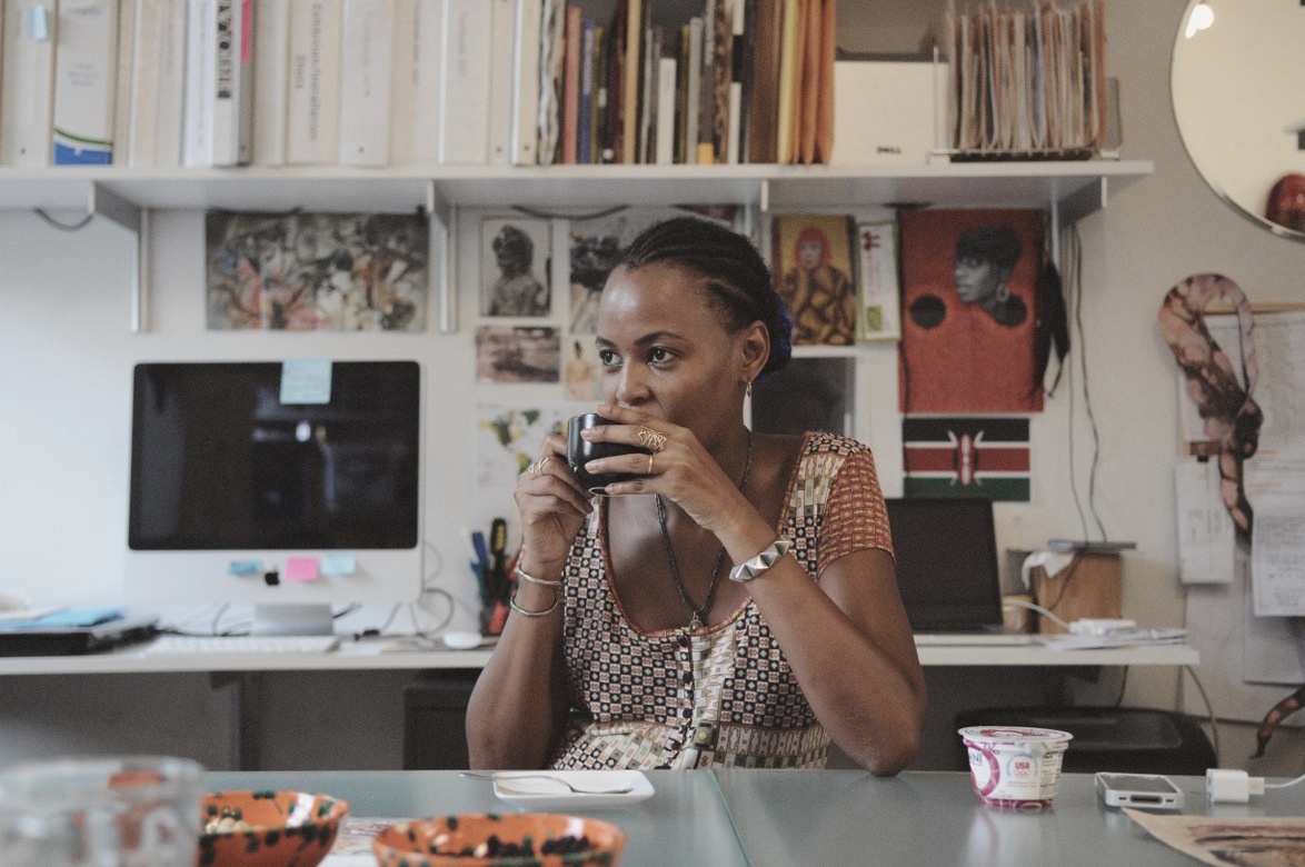 Artist Wangechi Mutu . Photo credit: J. Quazi King