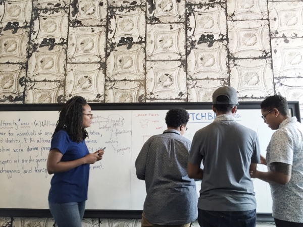 Team Butchbaby hard at work. Photo credit: Smeeta Mahanti