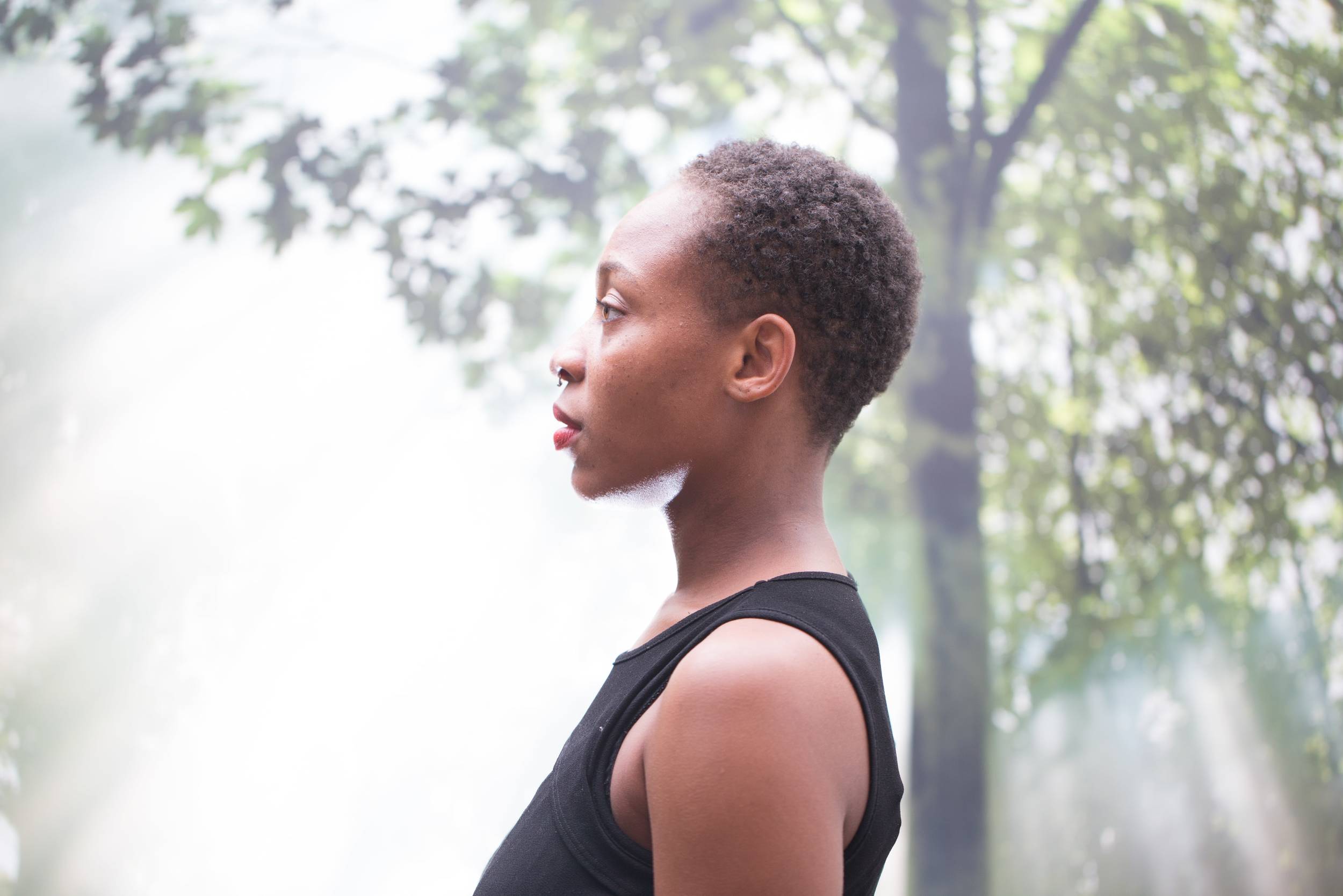 Leila Noeliste , founder of Black Girl Long Hair. Photo credit: Elizabeth Sattleberger