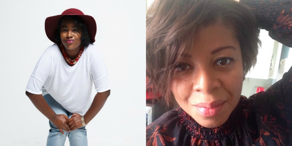 Our guests Erica Nichole Harris (photographed by Patrick Neree) and Kweli Wright.