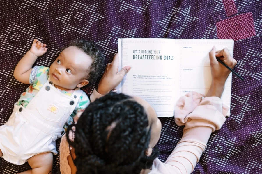 Order a copy of Anjelica's breastfeeding guide Milk Boss 101 .
