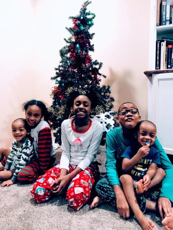 All the kids on Christmas day.