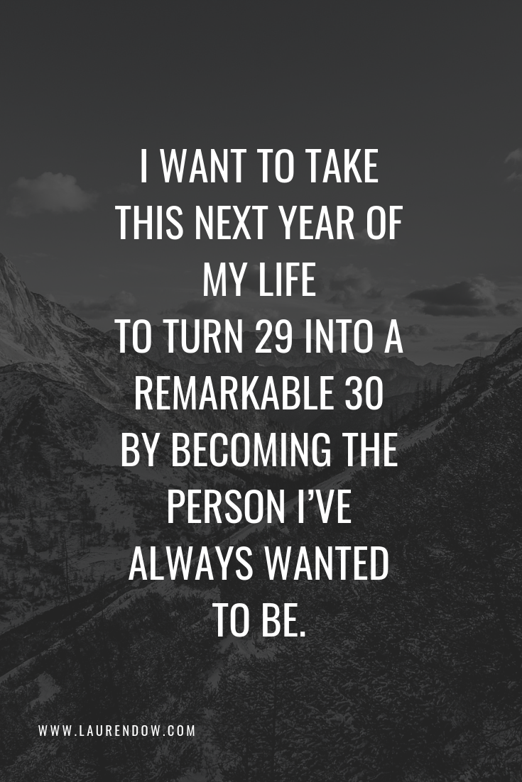 Quotes on turning 29