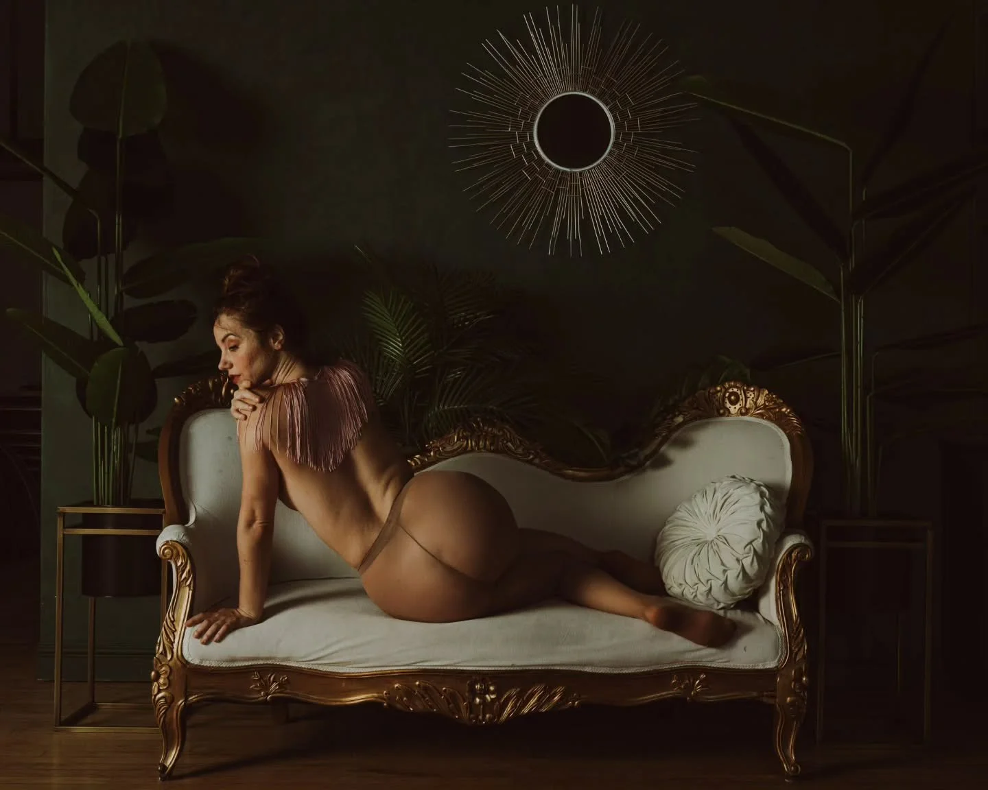 With @christelleflow at @vintagelightstudios