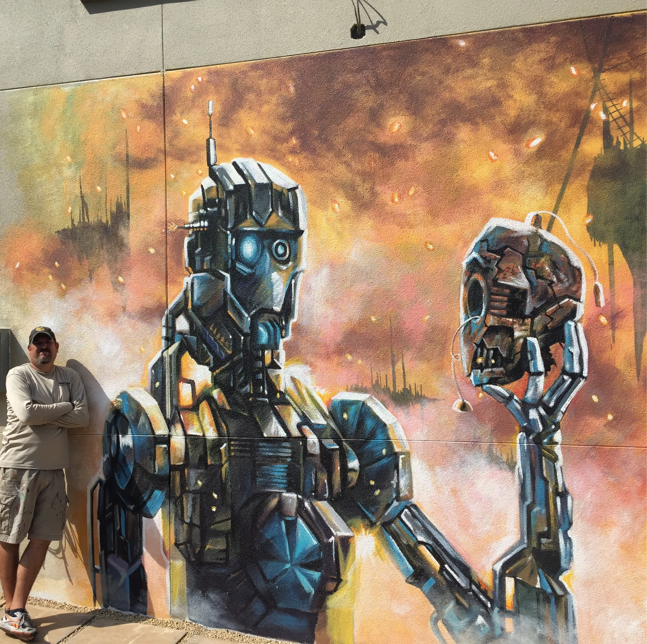 wall painting robot project