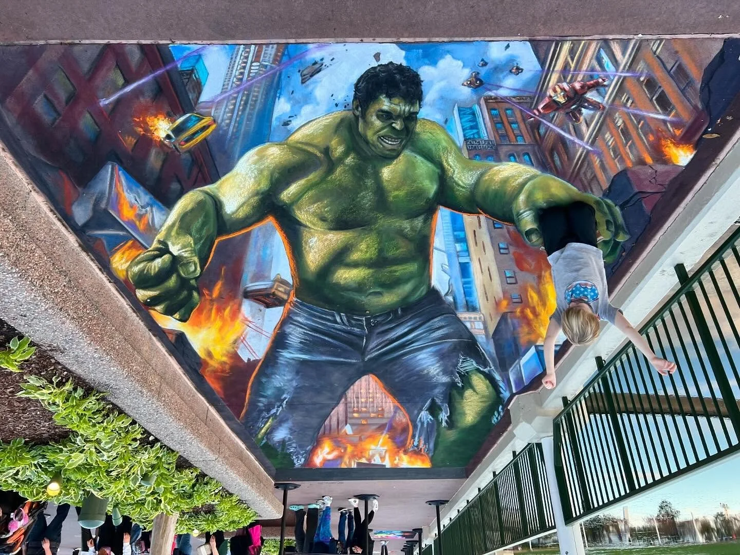 It&rsquo;s the first weekend at Festival of the Arts at EPCOT!  This weekend I ended up with two similar pieces because a pop up shower last night washed away much of the art. I scrambled to complete it today and took some new photos. So if you look 