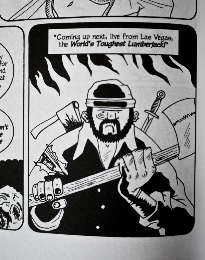 Another fake TV show from the comic.