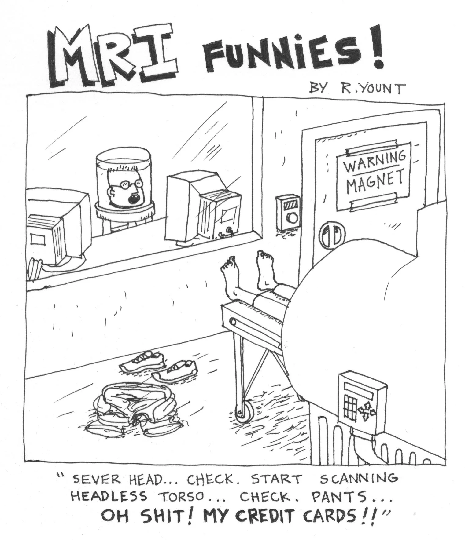 I did MRI/fMRI research for a short while.