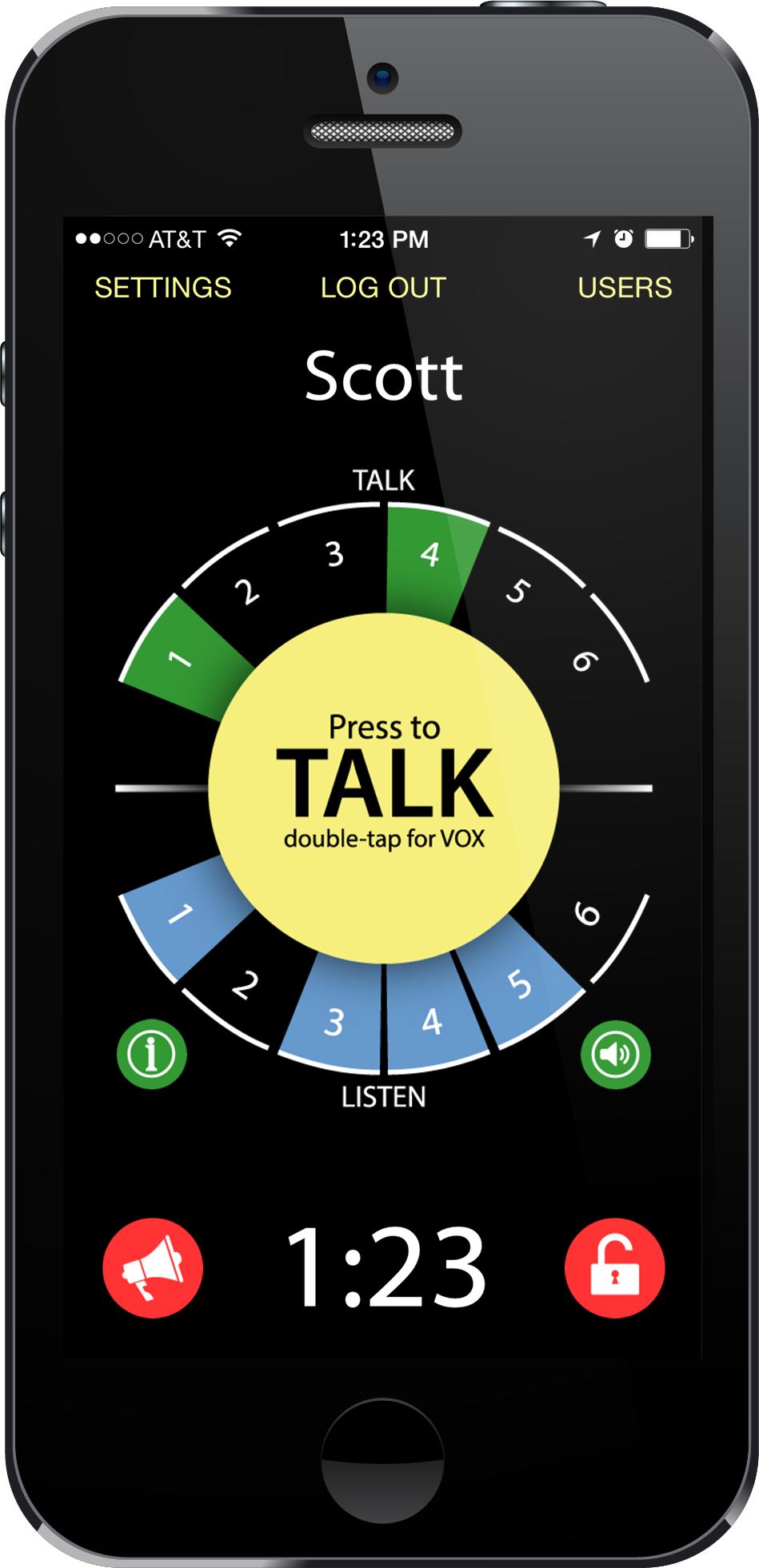 Unity Intercom Interface