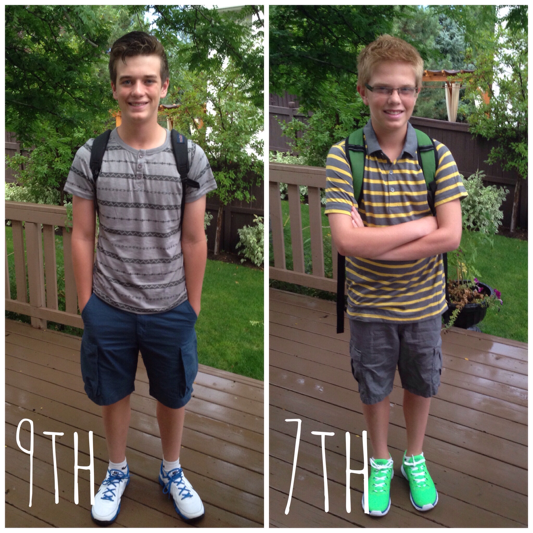 Boys 1st day if school 2014