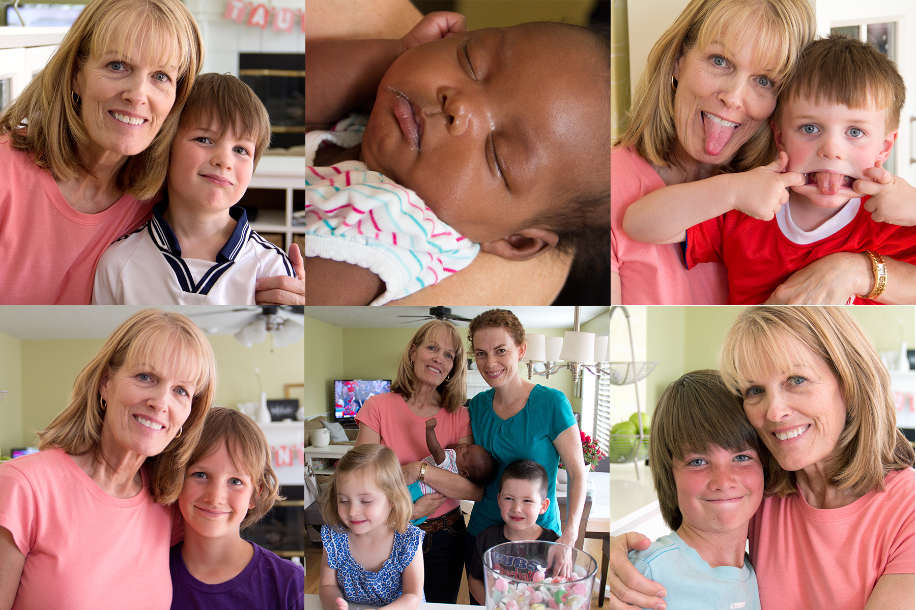 Taunya and various kiddos