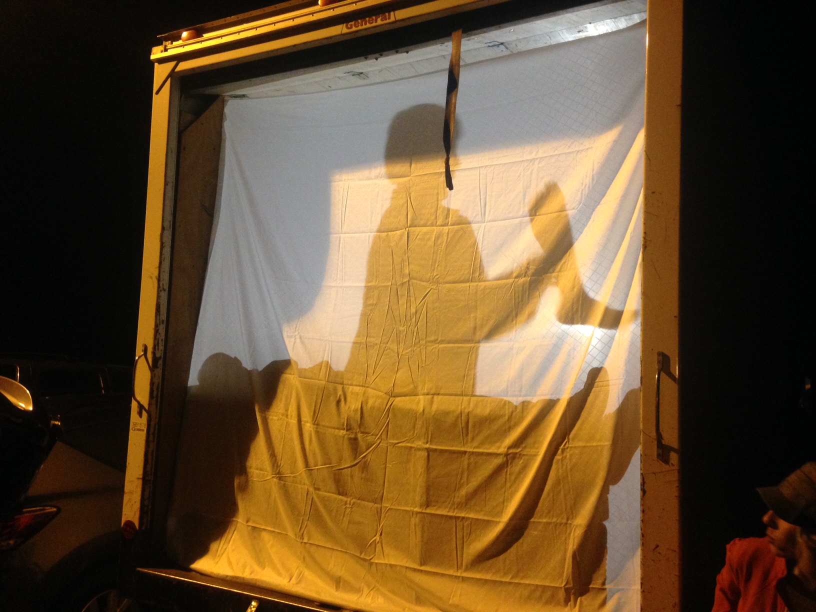 Shadow show- butcher's van