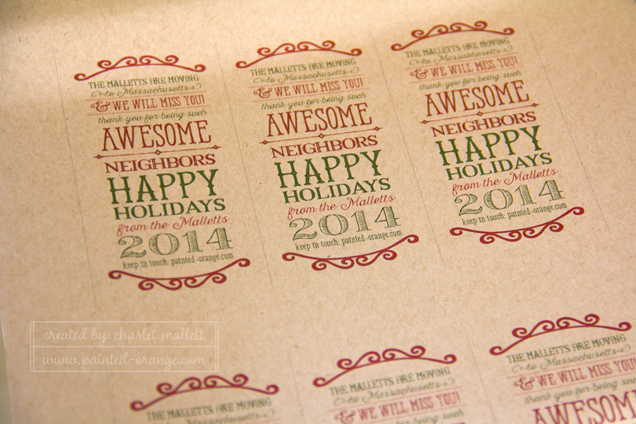 Tile tags, print and cut out.