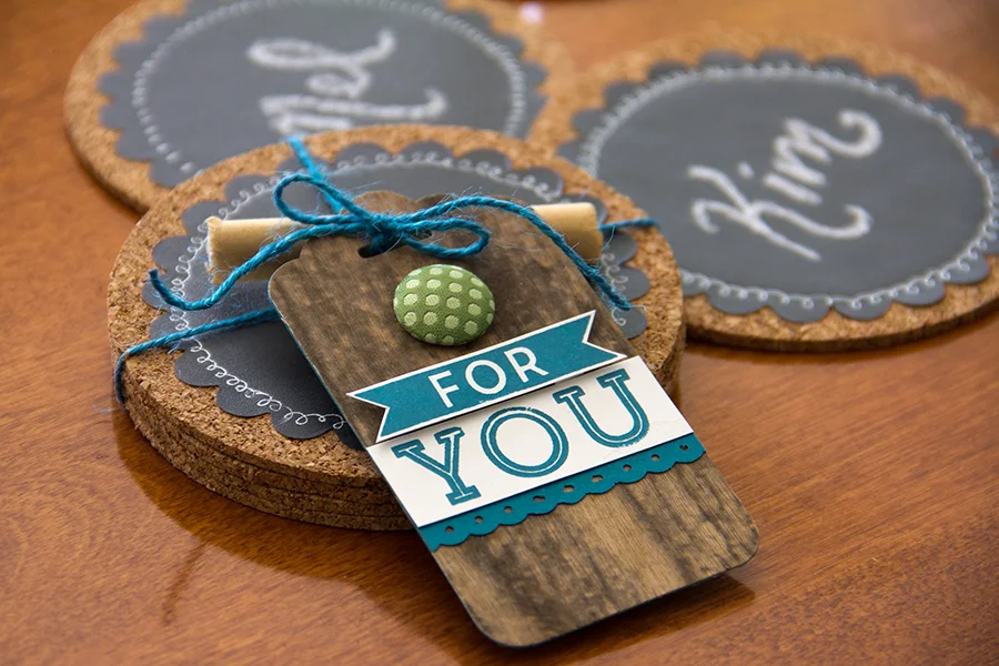 ChalkTalk Coasters for ARC Crafts