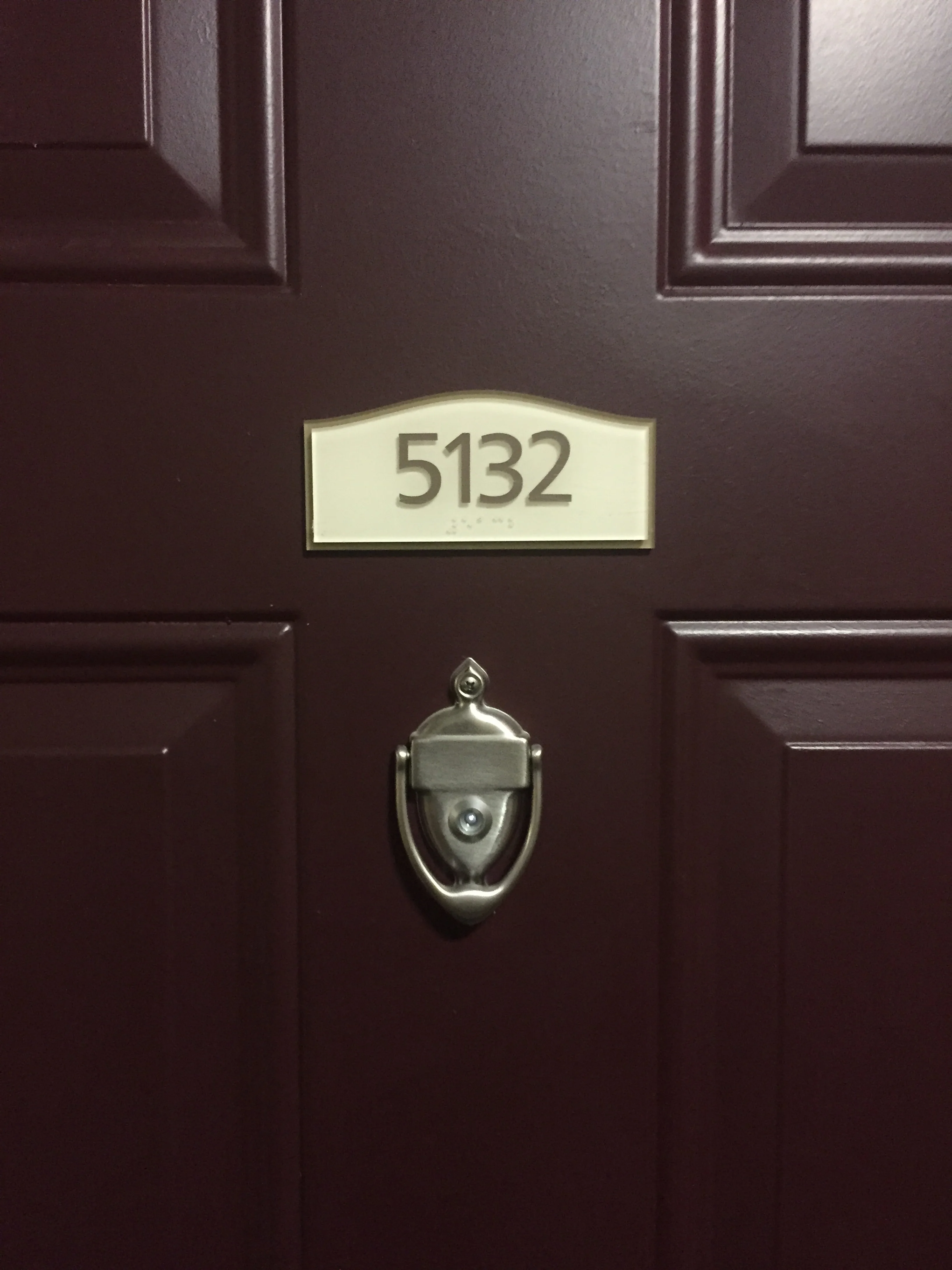Front door to our home for the next couple of months.