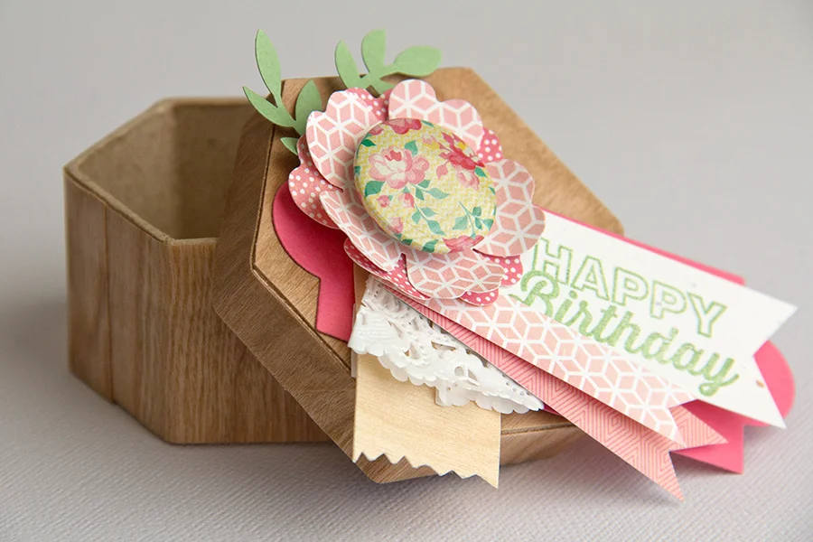Happy Birthday BARC Wood gift box