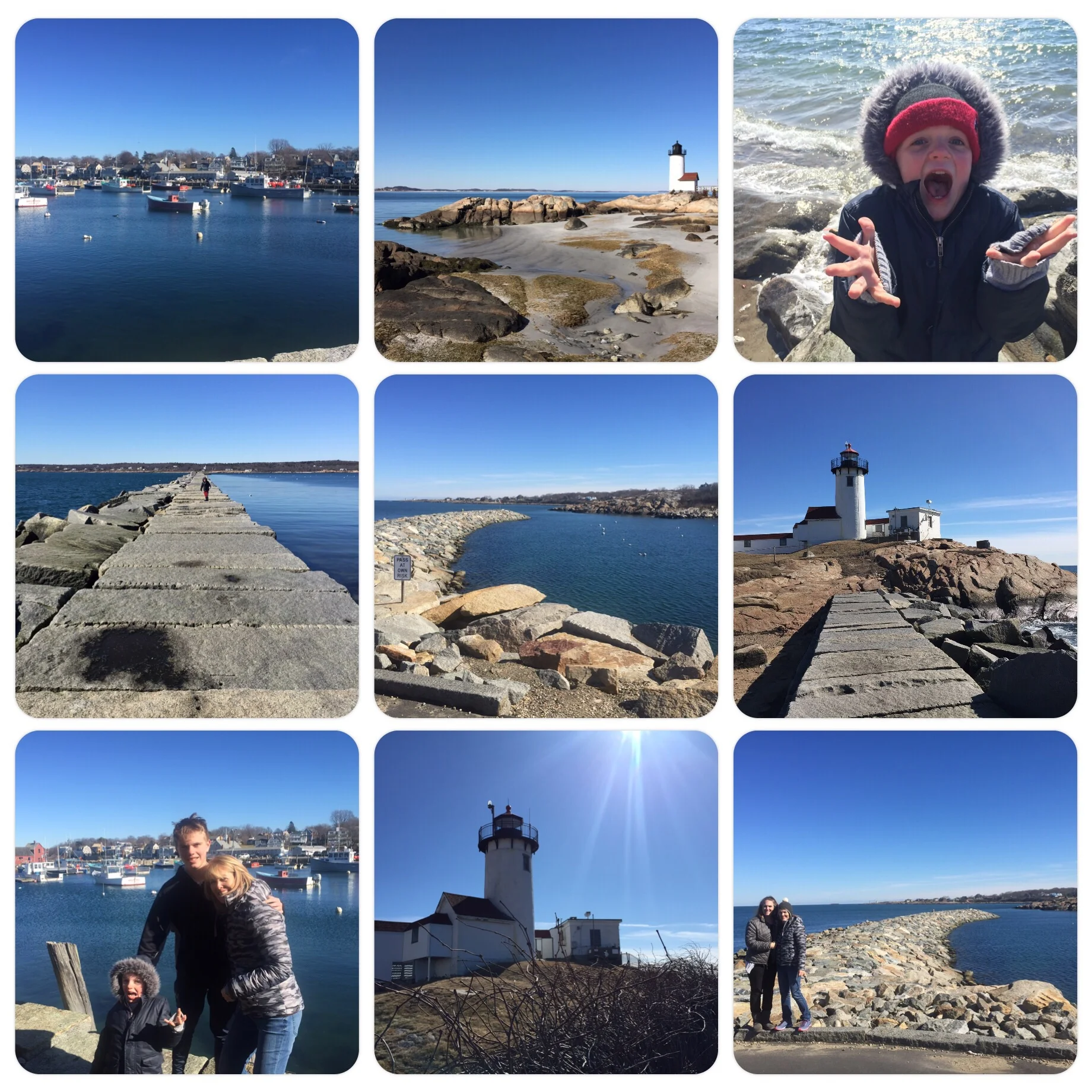 North coast day trip to seek out a few lighthouses. COLD!